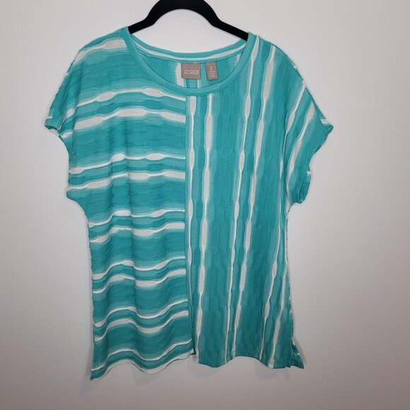 Chico's Blouse Womens 2 (Large) - Picture 1 of 8
